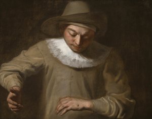 Pierrot Catching a Fly
