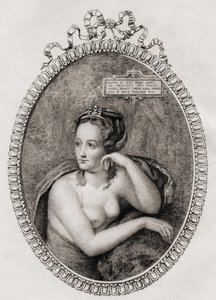 French mistress of King Henri II of France: Diane de Poitiers (1499-1566)