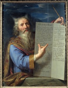 Moses and the tables of the Act