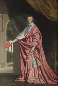 Portrait of Armand Jean du Plessis, Cardinal Richelieu