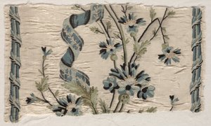 Two Pieces of Embroidery, 1723-1774 by Philippe de Lasalle