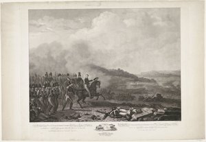 Prince of Orange Leading the Dutch Troops in the Battle of Quatre-Bras, 1815