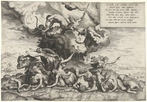 Apollo and Diana Kill the Children of Niobe