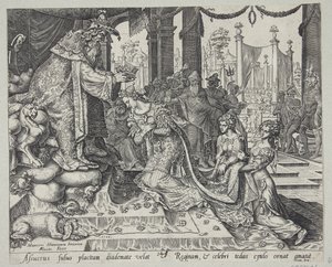 Esther Crowned by Ahasuerus
