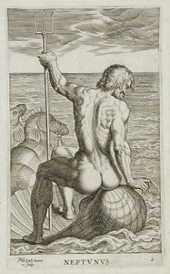 Neptune by Philips Galle