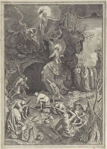 Resurrection by Philips Galle