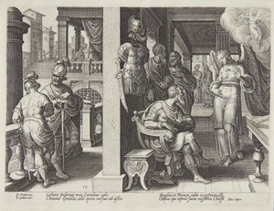 The Angel Sending Cornelius for St. Peter