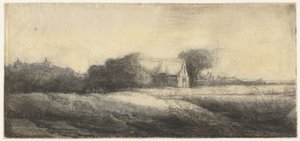 Landscape with an Angler in a Boat by Philips Koninck (attributed to)