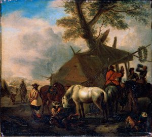 The Watering Place, 17th Century