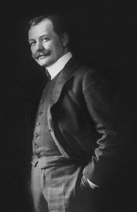 Portrait of the Composer Franz Lehár, 1870-1948 by Photo studio E. Bieber.
