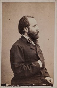 Portrait of the conductor and composer Angelo Mariani 1821-1873