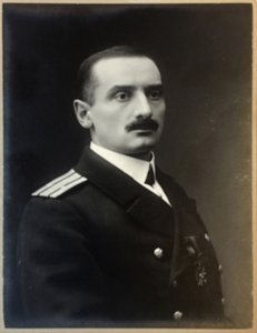 Portrait of Alexander Kolchak 1874-1920, 1909 by Photo studio H. Rentz and F.