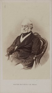 Portrait of Count Karl Robert Nesselrode by Photo studio Mayer and Pierson.