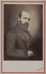 Portrait of Henri Murger by Photo studio Nadar.