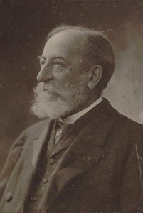 Portrait of the composer Camille Saint-Saëns, 1910