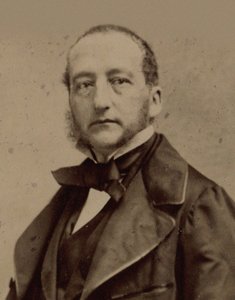 Portrait of the Pianist and Composer Sigismund Thalberg, ca. 1860