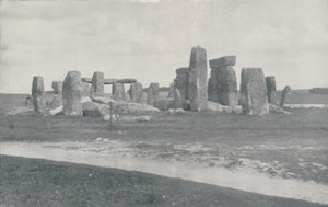 Stonehenge by Photochrom Co Ltd of London