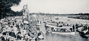 Henley on the Yarra, Melbourne, Victoria, c.1904, from Under the Southern Cross - Glimpses of Australia, published by Department of External Affairs, Melbourne by Photographer Australian