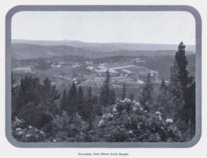 Piccadilly, from Mount Lofty Ranges