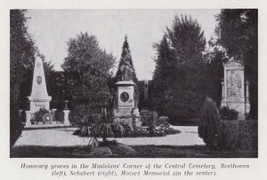 Honorary graves in the Musicians