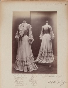 Album Page: House of Worth, Costume