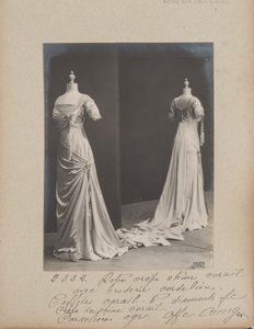 Album Page: House of Worth, Evening Dress