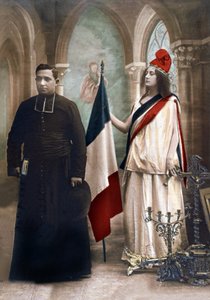 Allegory of the Separation Between Church and State in 1905, Illustration from 1907