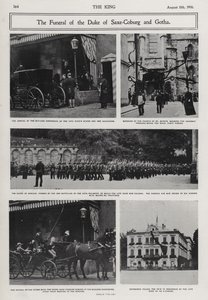 Funeral of Alfred, Duke of Saxe-Coburg and Gotha, Second Son of Queen Victoria and Prince Albert, Coburg, Germany by Photographer German