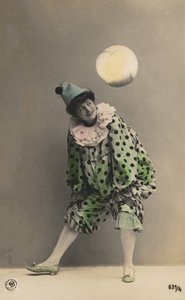 Girl Dressed as a Clown by Photographer German