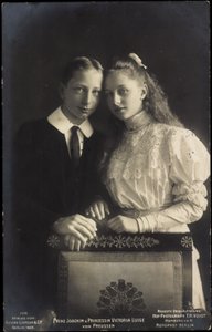 Prince Joachim and Princess Victoria Luise by Photographer German