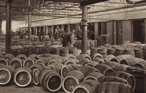 Loading Railway Wagons, St James