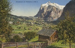 Grindelwald and Wetterhorn, Switzerland by Photographer Swiss