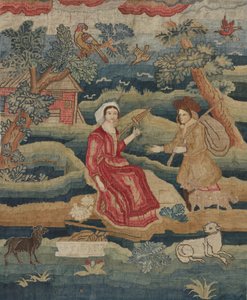 Needlepoint Panel, c. 1939 by Phyllis Dorr