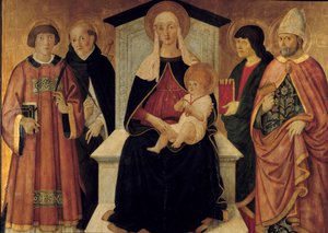 The Virgin and Child by Pier Francesco Fiorentino