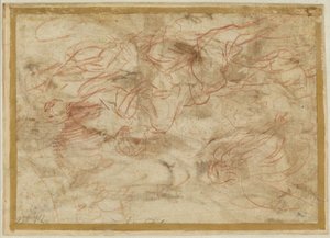 The Angel Appearing to Hagar in the Desert by Pier Francesco Mola