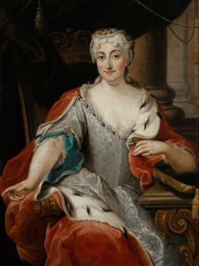 Portrait of Maria Klementina Sobieska (?) by Pier Leone Ghezzi