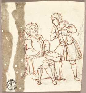 Two Gentlemen in 18th Century Costume