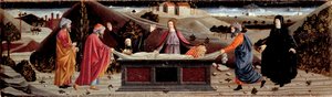Polyptych of the Misericordia: Around the Body of Jesus Christ: Saint John, the Virgin Mary, Saint Mary Magdalena, Saint Joseph of Arimathia and Saint Nicodema