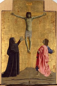 Polyptych of Mercy: the Virgin of Mercy, Surrounded by Saints (detail) by Piero della Francesca