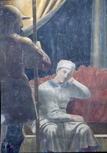 The Dream of Constantine (detail) by Piero della Francesca