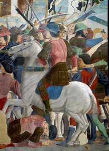 The Legend of the True Cross, the Battle of Heraclius and Chosroes (detail)