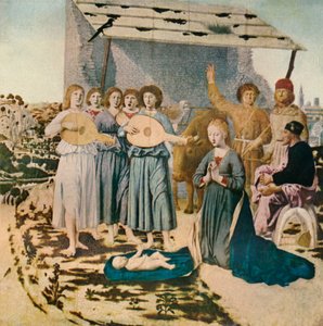 The Nativity, 1470 by Piero della Francesca