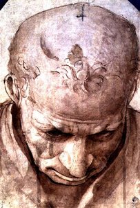Head of an Elderly Man by Piero di Cosimo