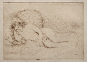 Nude Woman Reclining by Pierre-Auguste Renoir