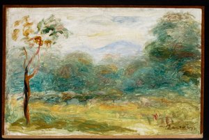 Landscape from Southern France (Cagnes-sur-Mer)