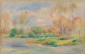 Landscape by Pierre-Auguste Renoir