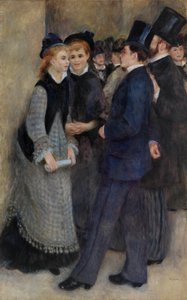 Leaving the Conservatory by Pierre-Auguste Renoir