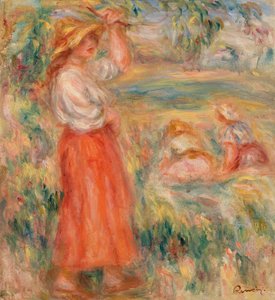 Women in the Fields by Pierre-Auguste Renoir