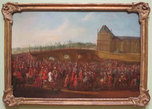 The Ceremonial Procession of Mehemet Effendi, Ambassador from the Ottoman Empire by Pierre Denis Martin