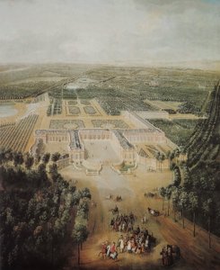 Louis XV as a Child Riding Near the Grand Trianon